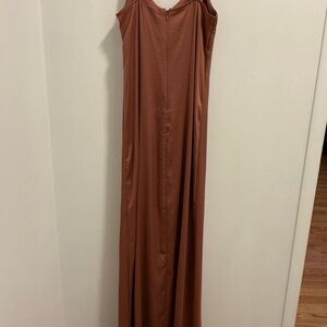 SOLD
Forever 21 Rust-Tone Sleeveless Maxi Dress